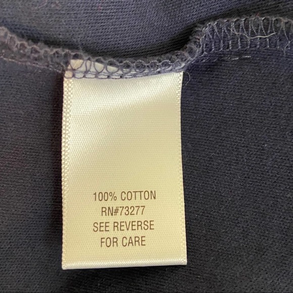 Croft & Barrow Size Large Navy Blue Cardigan - Picture 6 of 7